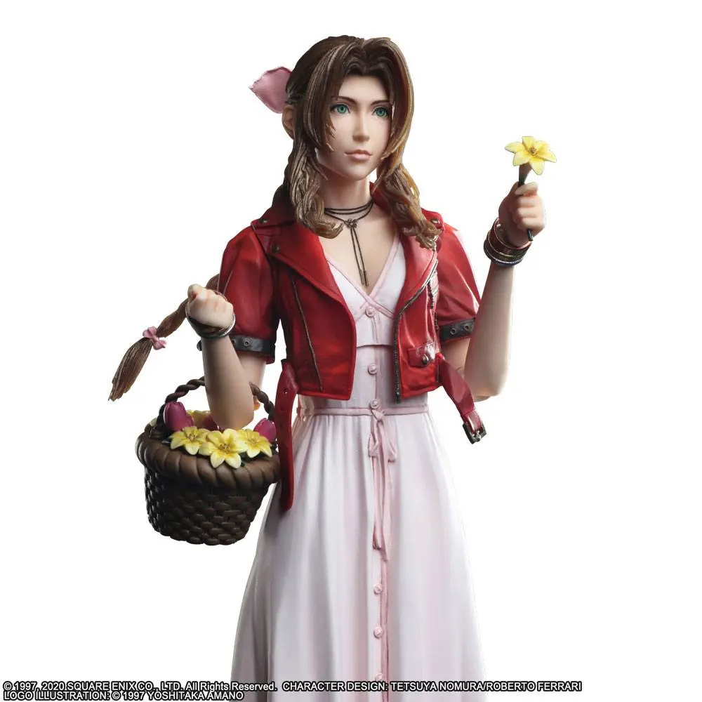 Final Fantasy VII Remake Play Arts Kai Aerith Gainsborough akciófigura 25 cm termékfotó