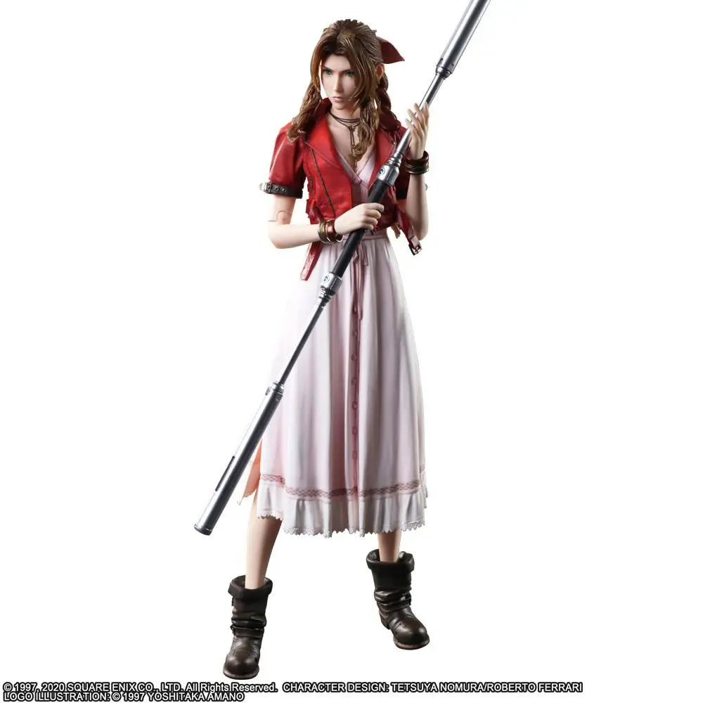 Final Fantasy VII Remake Play Arts Kai Aerith Gainsborough akciófigura 25 cm termékfotó