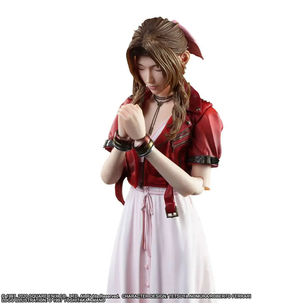 Final Fantasy VII Remake Play Arts Kai Aerith Gainsborough akciófigura 25 cm termékfotó