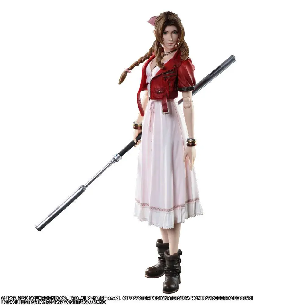 Final Fantasy VII Remake Play Arts Kai Aerith Gainsborough akciófigura 25 cm termékfotó