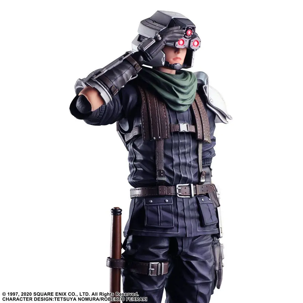 Final Fantasy VII Remake Play Arts Kai akciófigura Shinra Security Officer 27 cm termékfotó