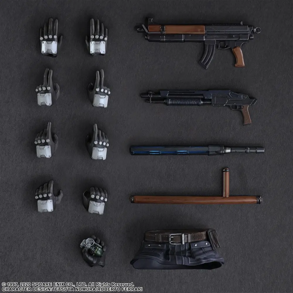 Final Fantasy VII Remake Play Arts Kai akciófigura Shinra Security Officer 27 cm termékfotó