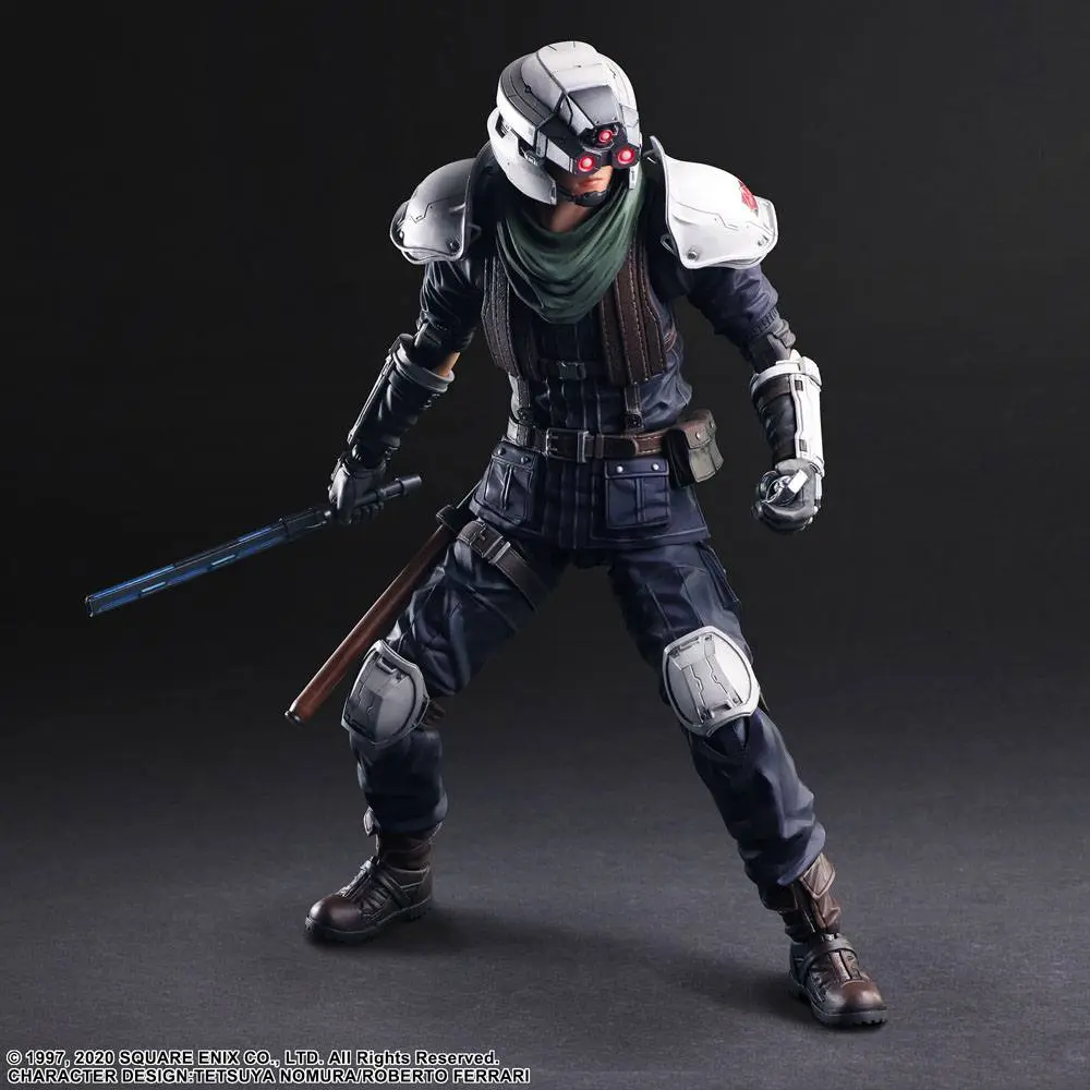 Final Fantasy VII Remake Play Arts Kai akciófigura Shinra Security Officer 27 cm termékfotó