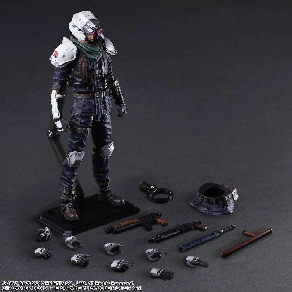 Final Fantasy VII Remake Play Arts Kai akciófigura Shinra Security Officer 27 cm termékfotó