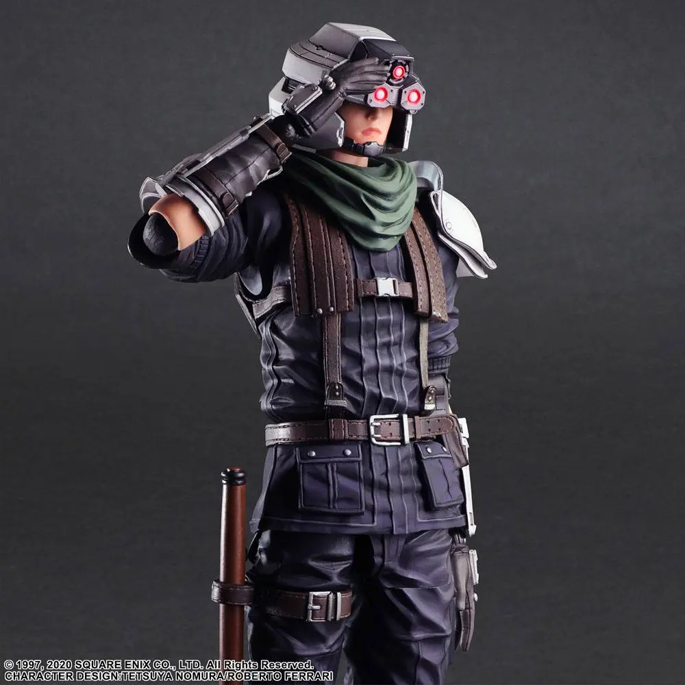 Final Fantasy VII Remake Play Arts Kai akciófigura Shinra Security Officer 27 cm termékfotó