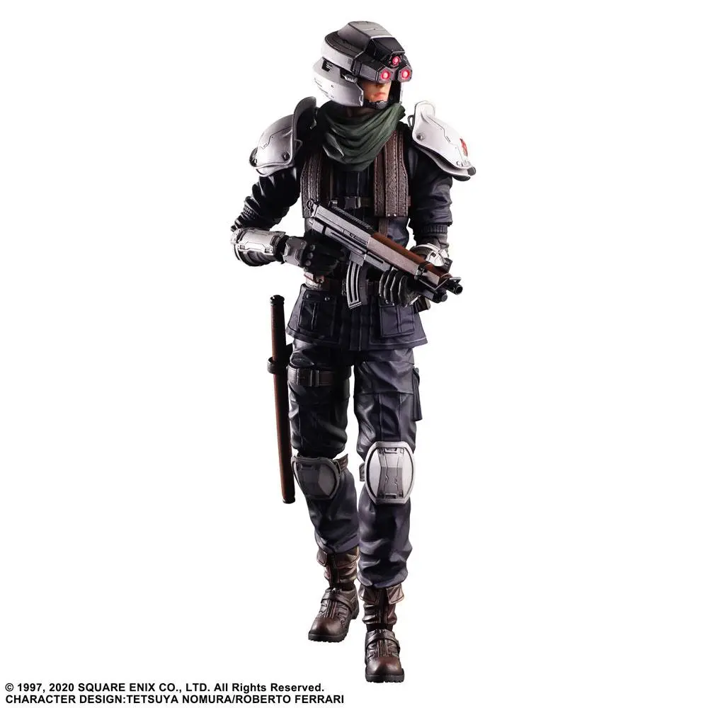 Final Fantasy VII Remake Play Arts Kai akciófigura Shinra Security Officer 27 cm termékfotó
