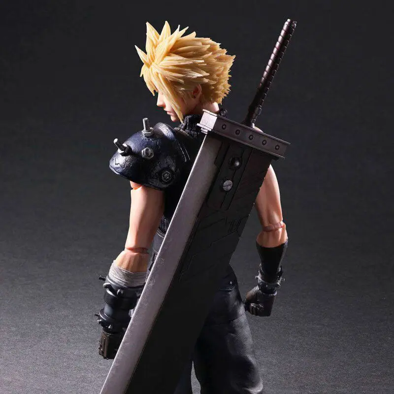 Final Fantasy VII Remake Play Arts Kai Cloud Strife Ver. 2 figura 27cm termékfotó
