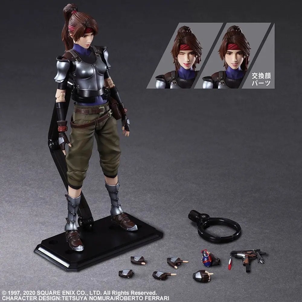Final Fantasy VII Remake Play Arts Kai Jessie akciófigura 25 cm termékfotó