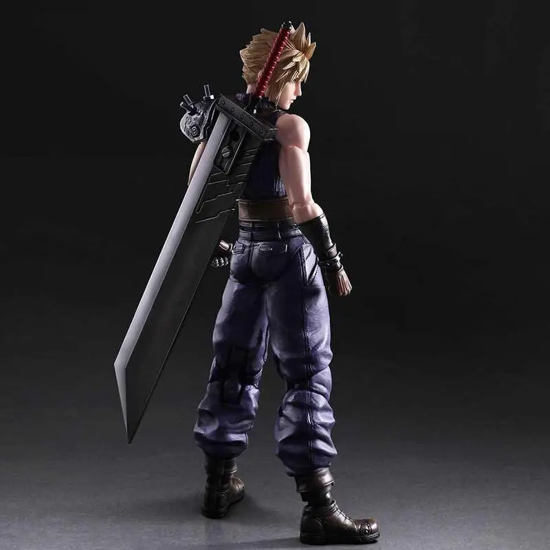 Final Fantasy VII Remake Play Arts Kai No.1 Cloud Strife Colour Ver. figura termékfotó