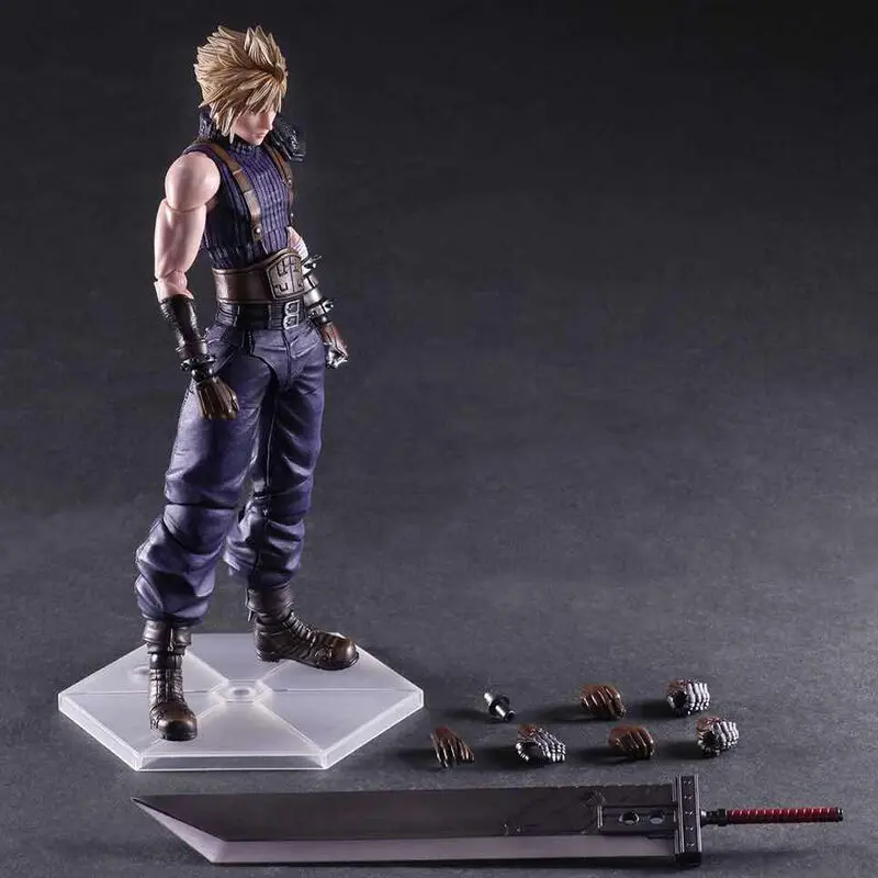 Final Fantasy VII Remake Play Arts Kai No.1 Cloud Strife Colour Ver. figura termékfotó