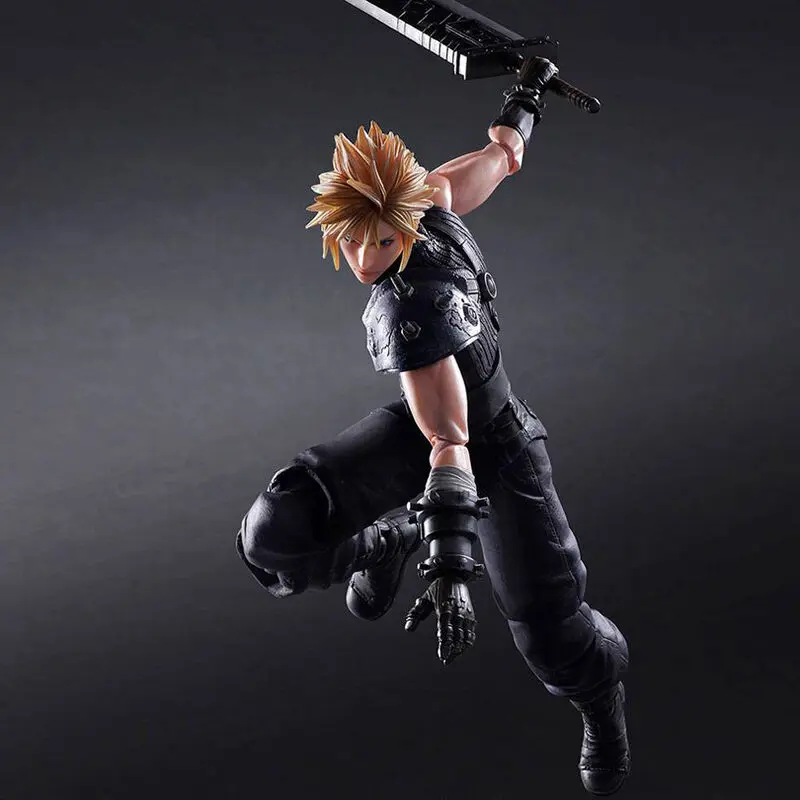 Final Fantasy VII Remake Play Arts Kai No. 1 Cloud Strife figura 28cm termékfotó