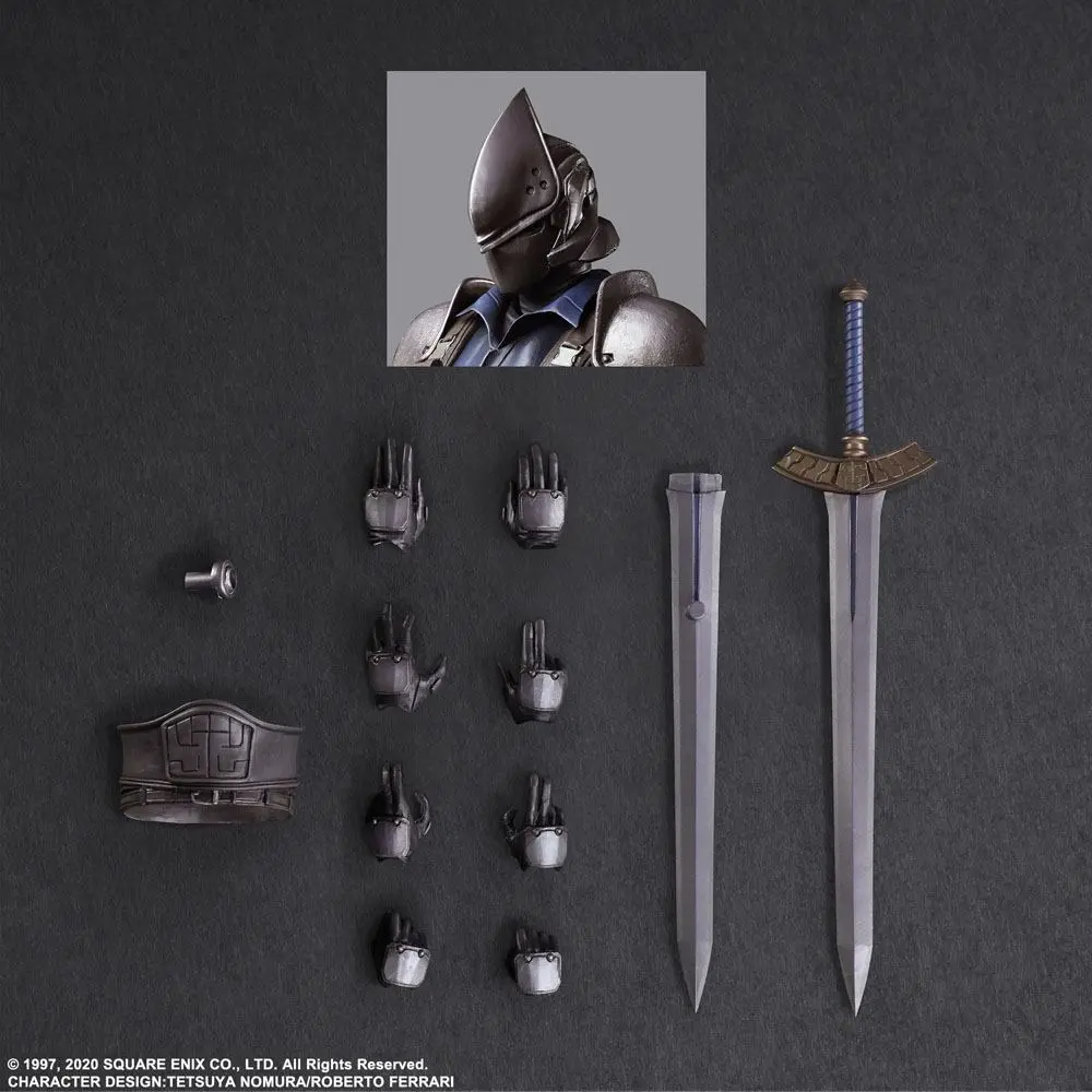 Final Fantasy VII Remake Play Arts Kai Roche akciófigura 27 cm termékfotó