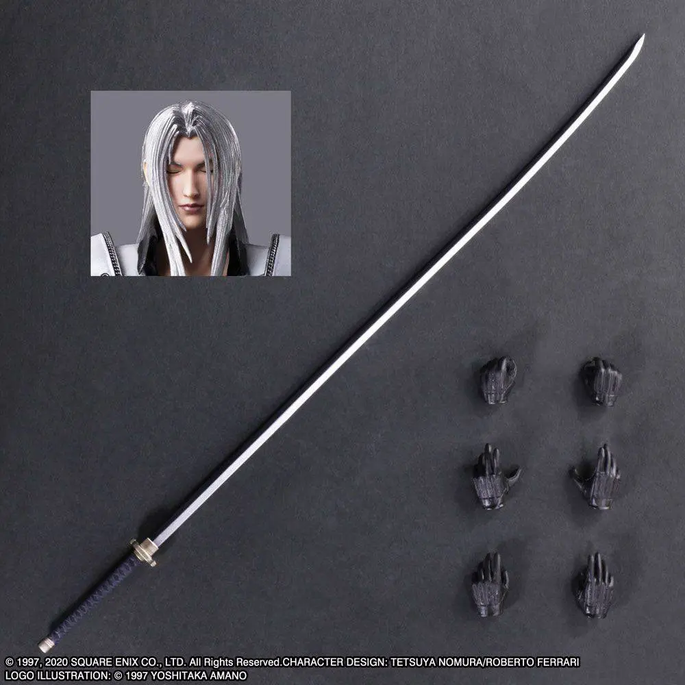 Final Fantasy VII Remake Play Arts Kai Sephiroth akciófigura 28 cm termékfotó