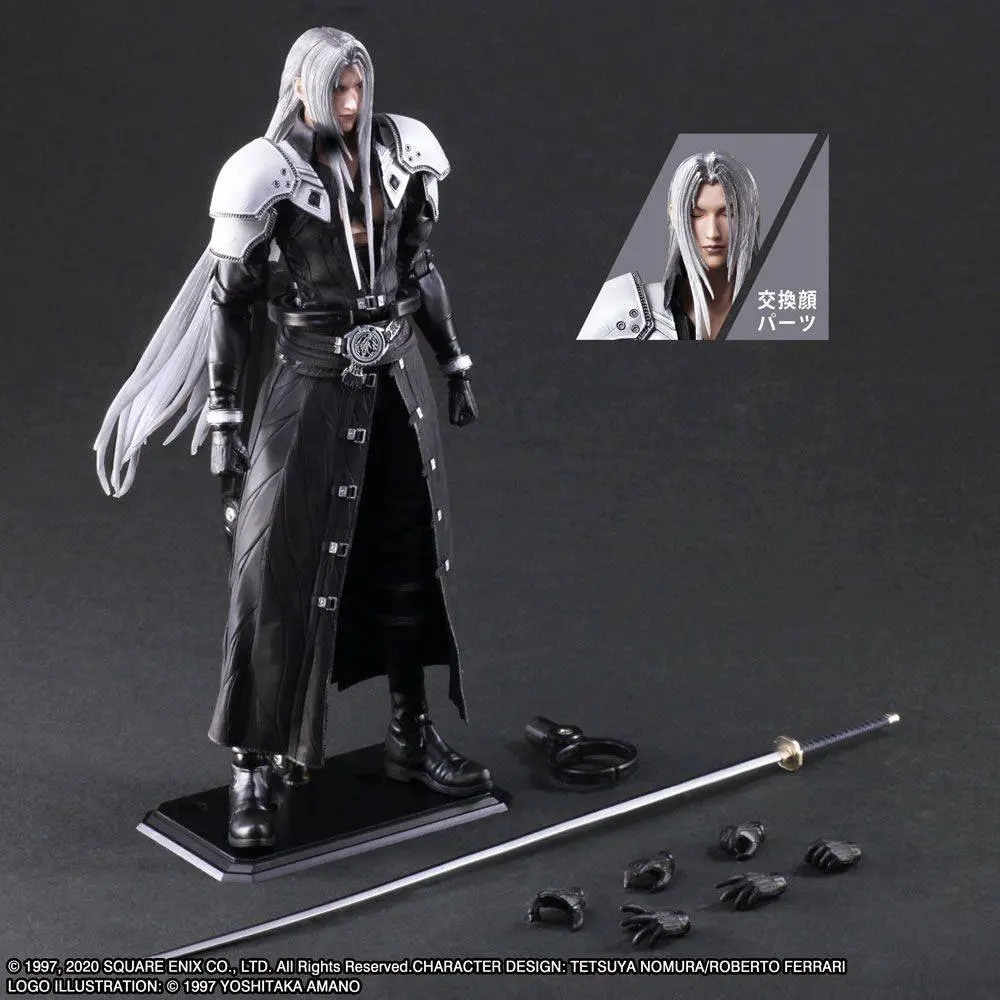Final Fantasy VII Remake Play Arts Kai Sephiroth akciófigura 28 cm termékfotó