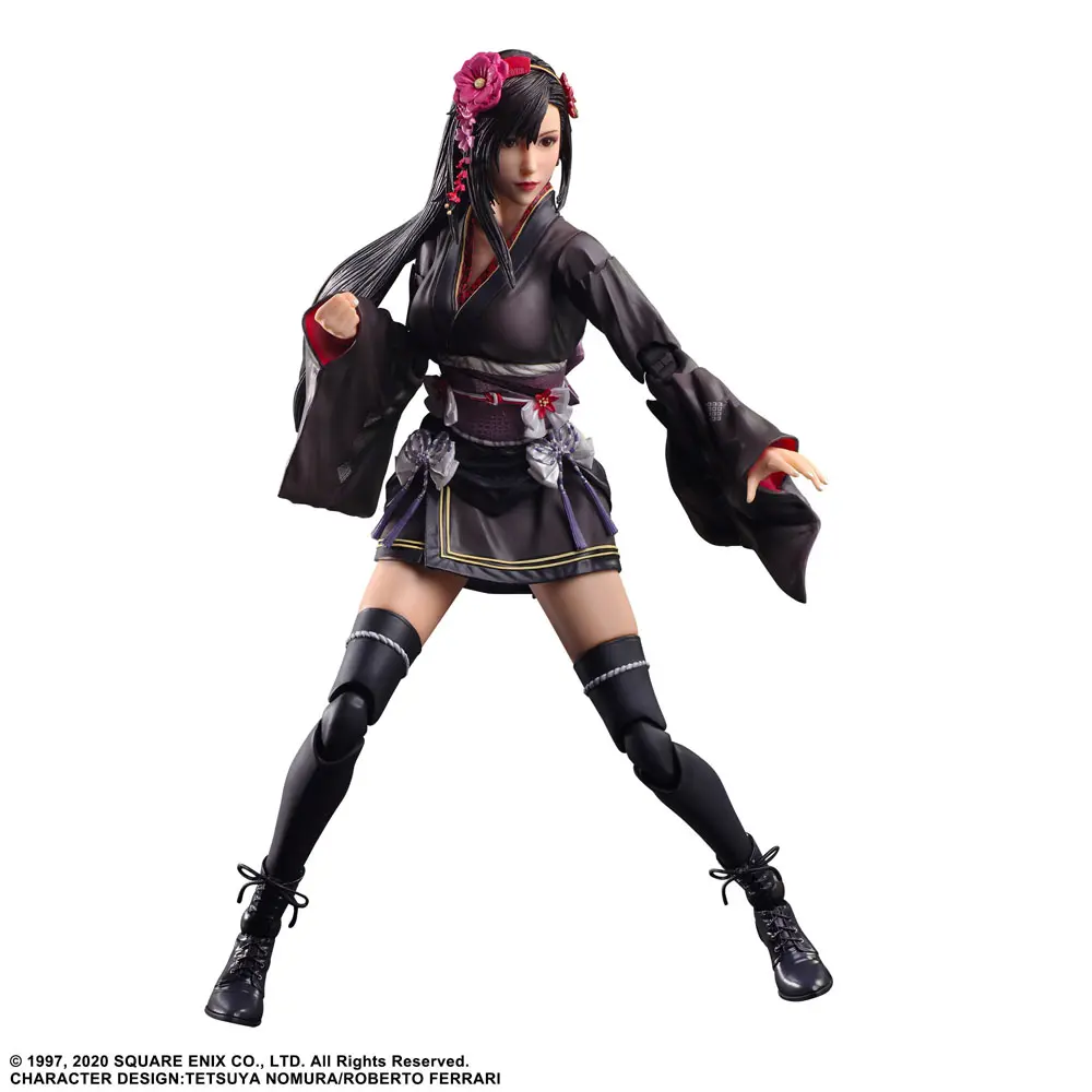 Final Fantasy VII Remake Play Arts Kai Tifa Lockhart Exotic Dress Ver. akciófigura 25 cm termékfotó