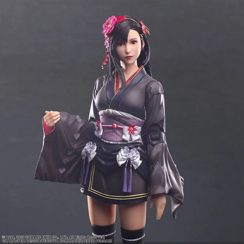 Final Fantasy VII Remake Play Arts Kai Tifa Lockhart Exotic Dress Ver. akciófigura 25 cm termékfotó