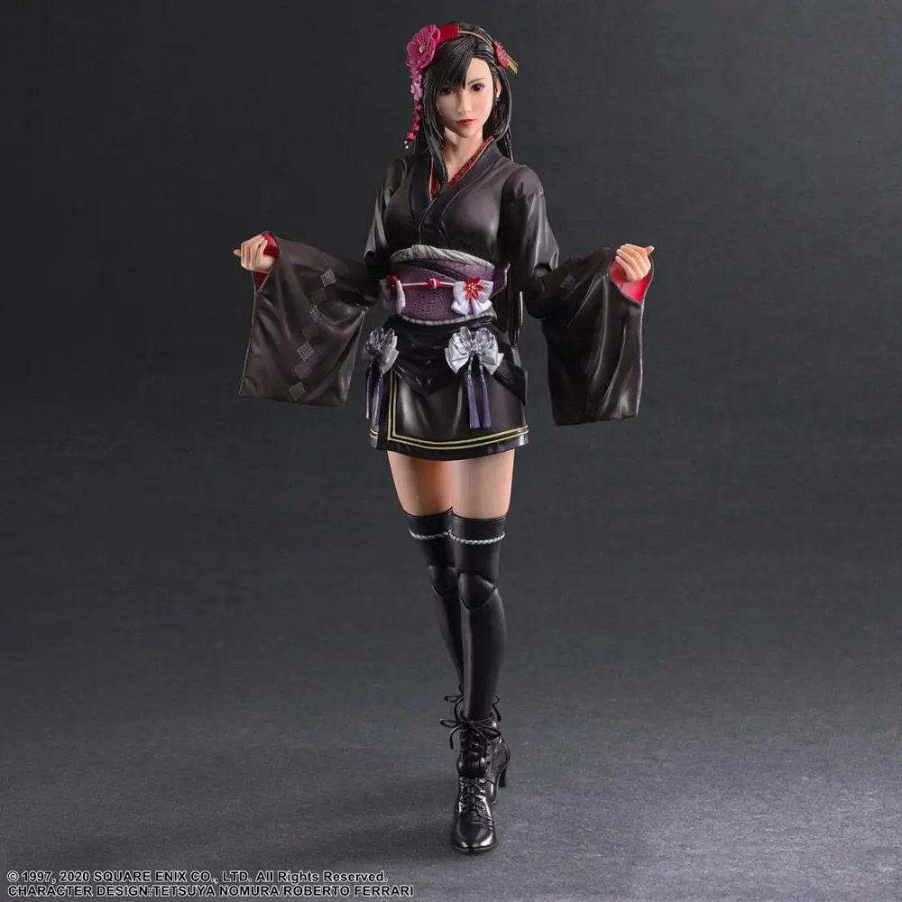 Final Fantasy VII Remake Play Arts Kai Tifa Lockhart Exotic Dress Ver. akciófigura 25 cm termékfotó