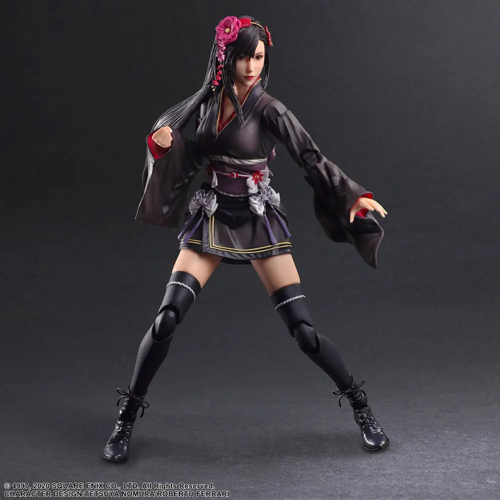 Final Fantasy VII Remake Play Arts Kai Tifa Lockhart Exotic Dress Ver. akciófigura 25 cm termékfotó