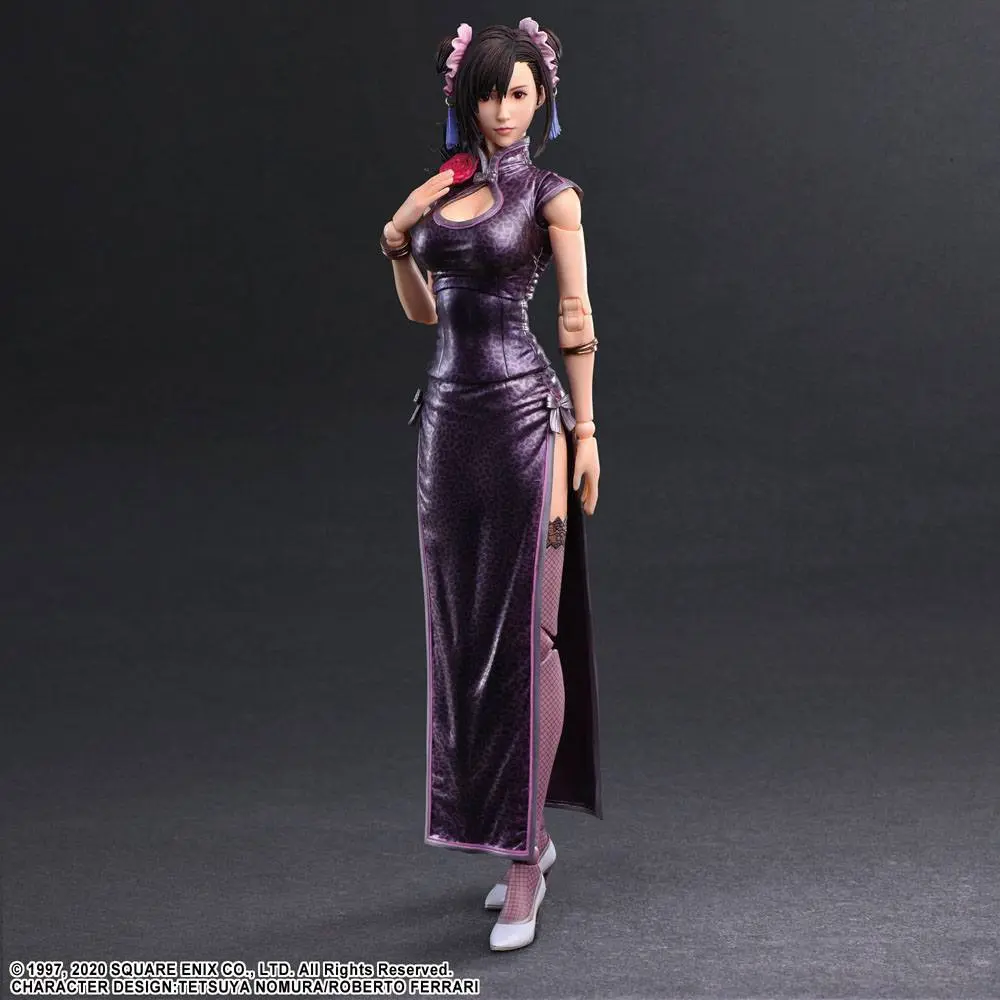 Final Fantasy VII Remake Play Arts Kai Tifa Lockhart Sporty Dress Ver. akciófigura 25 cm termékfotó