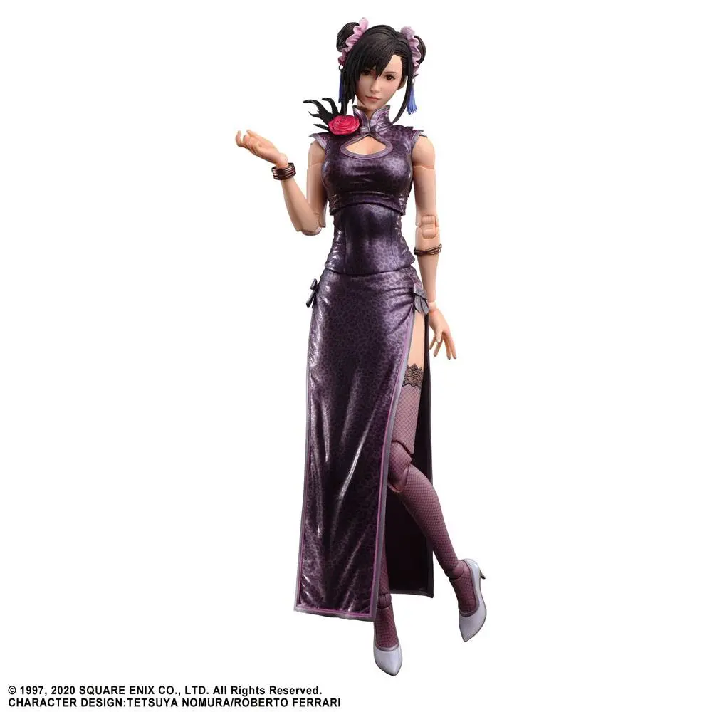 Final Fantasy VII Remake Play Arts Kai Tifa Lockhart Sporty Dress Ver. akciófigura 25 cm termékfotó