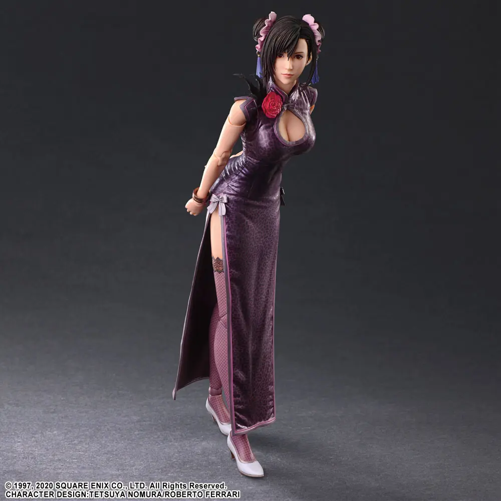 Final Fantasy VII Remake Play Arts Kai Tifa Lockhart Sporty Dress Ver. akciófigura 25 cm termékfotó