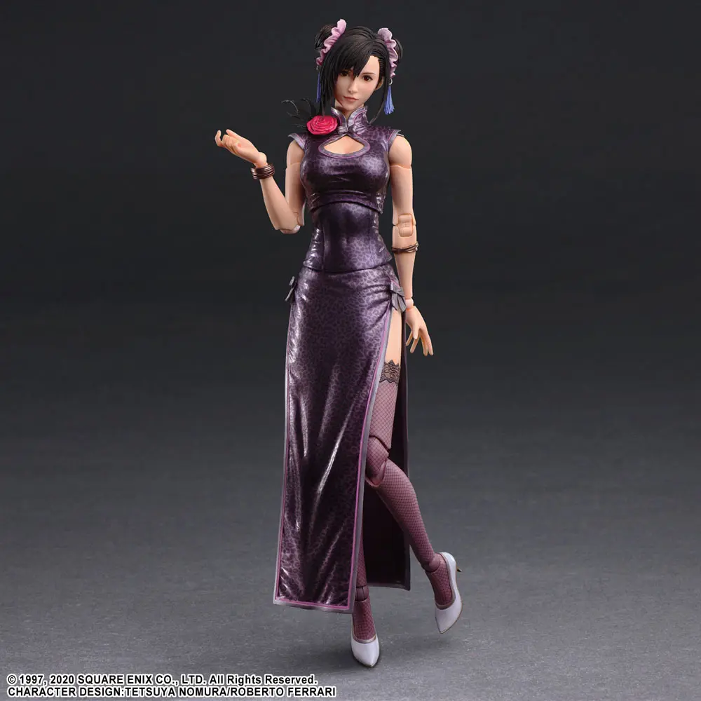 Final Fantasy VII Remake Play Arts Kai Tifa Lockhart Sporty Dress Ver. akciófigura 25 cm termékfotó