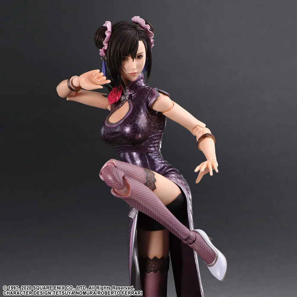 Final Fantasy VII Remake Play Arts Kai Tifa Lockhart Sporty Dress Ver. akciófigura 25 cm termékfotó