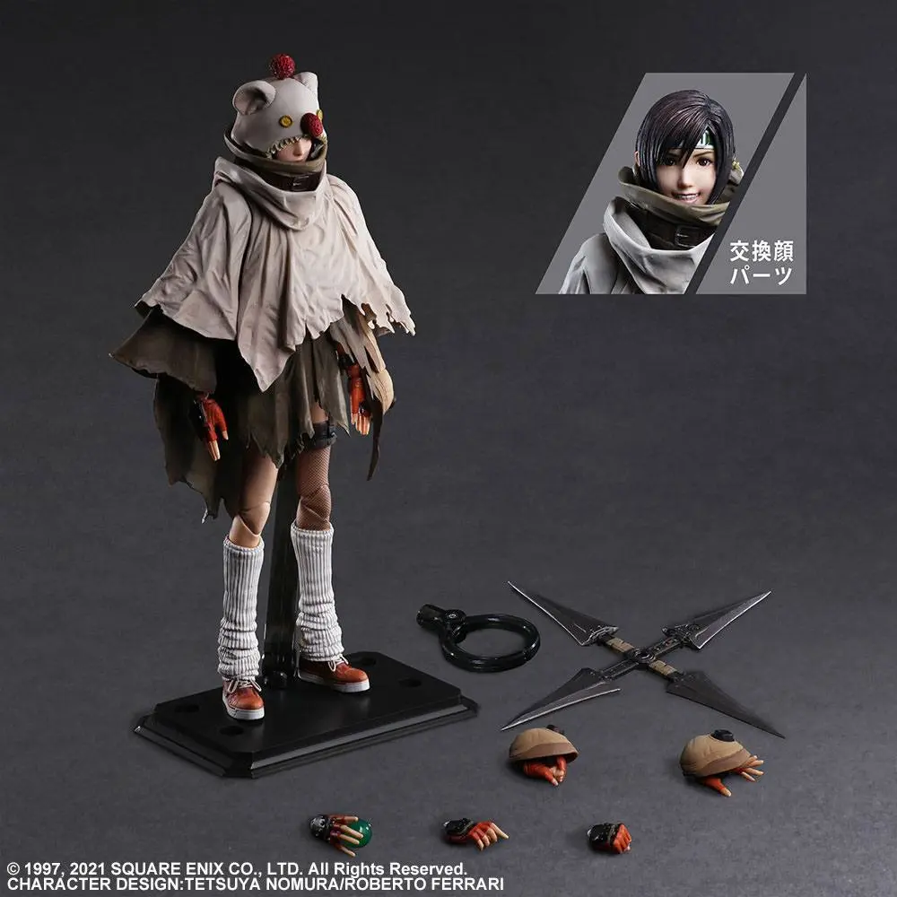 Final Fantasy VII Remake Play Arts Kai Yuffie Kisaragi akciófigura 26 cm termékfotó