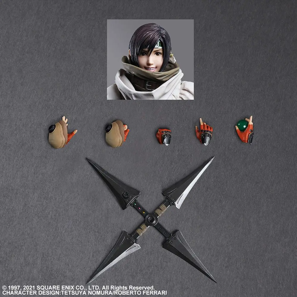 Final Fantasy VII Remake Play Arts Kai Yuffie Kisaragi akciófigura 26 cm termékfotó