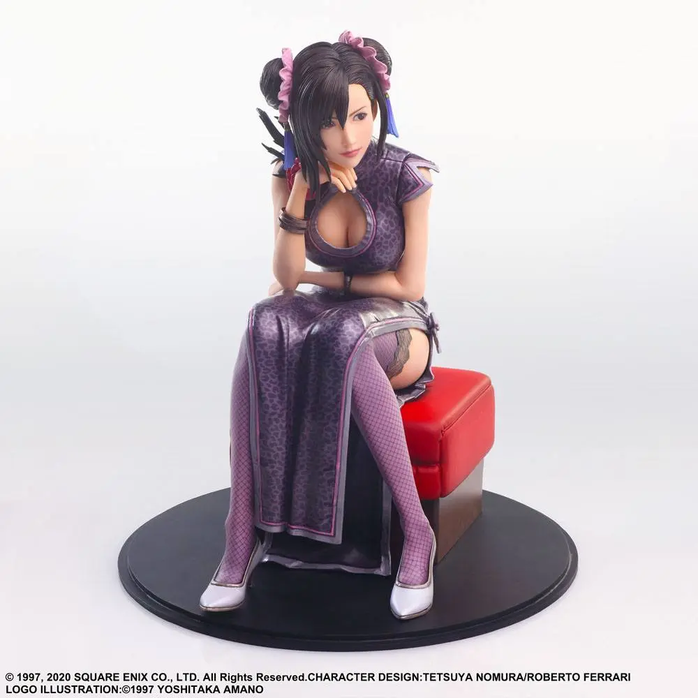 Final Fantasy VII Remake Static Arts Gallery Tifa Lockhart Sporty Dress Ver. szobor figura 16 cm termékfotó