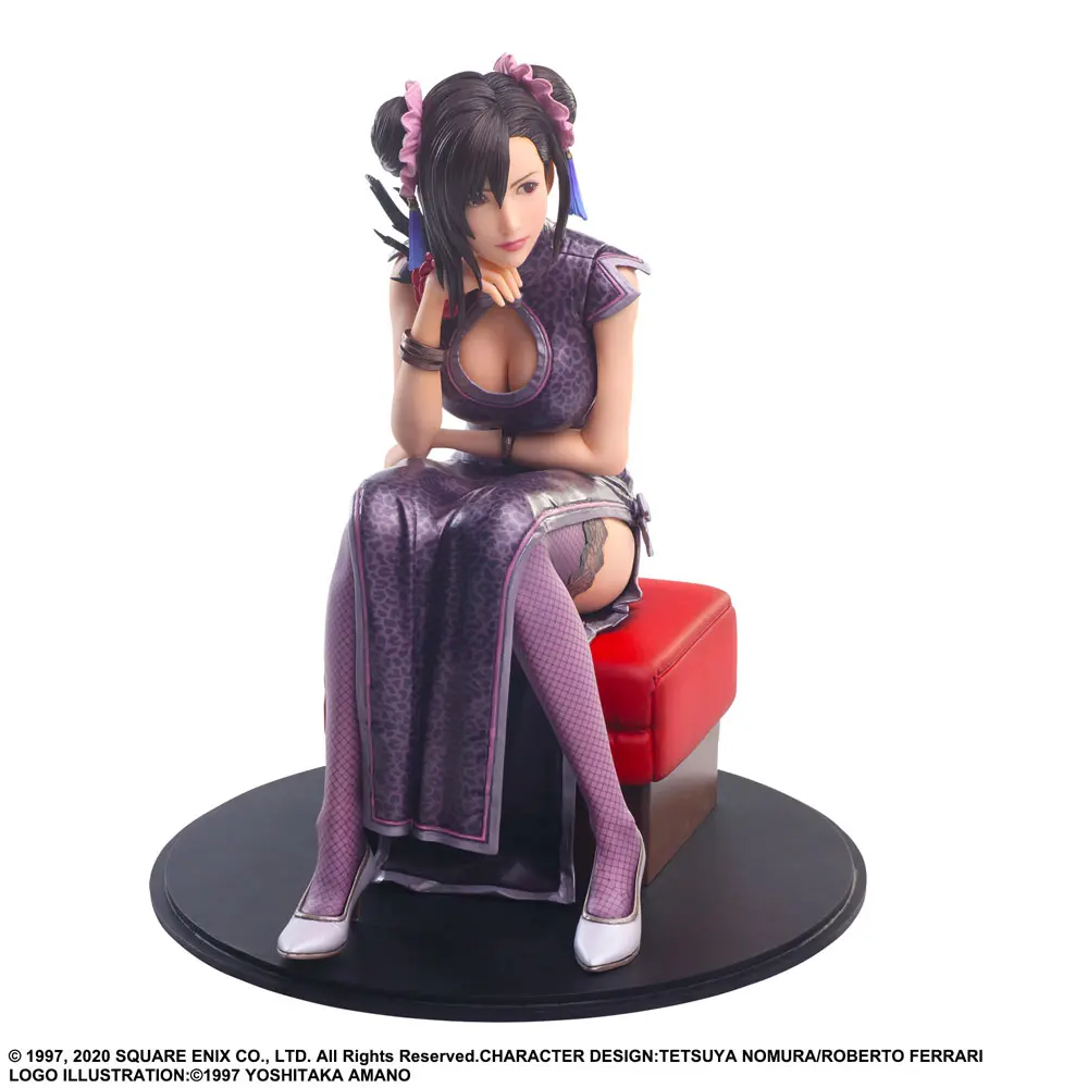 Final Fantasy VII Remake Static Arts Gallery Tifa Lockhart Sporty Dress Ver. szobor figura 16 cm termékfotó