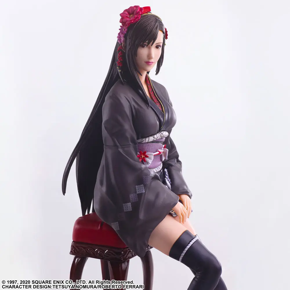 Final Fantasy VII Remake Static Arts Gallery Tifa Lockhart Exotic Dress Ver. szobor figura 23 cm termékfotó