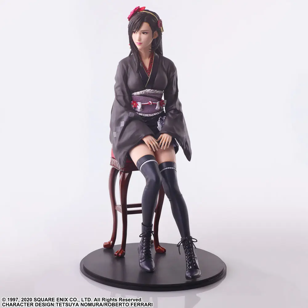 Final Fantasy VII Remake Static Arts Gallery Tifa Lockhart Exotic Dress Ver. szobor figura 23 cm termékfotó