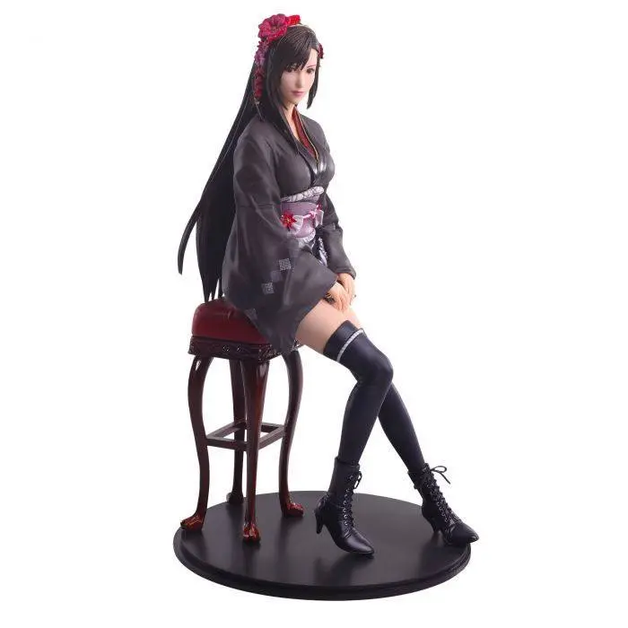 Final Fantasy VII Remake Static Arts Gallery Tifa Lockhart Exotic Dress Ver. szobor figura 23 cm termékfotó