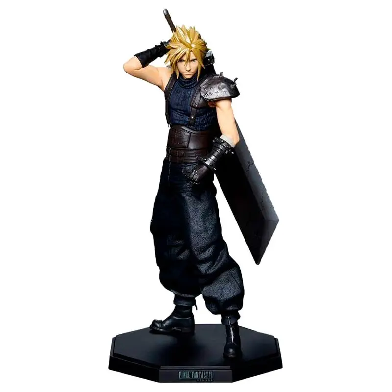 Final Fantasy VII Remake Statuette Cloud Strife figura 23cm termékfotó