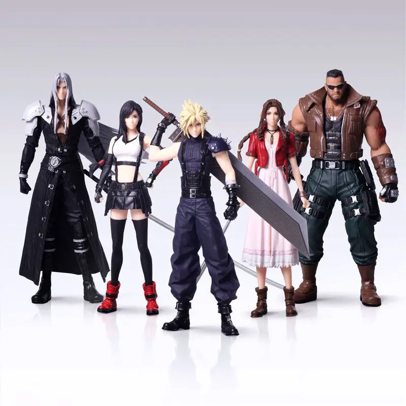 Final Fantasy VII Remake Trading Arts 5db-os figura csomag 9-10cm termékfotó