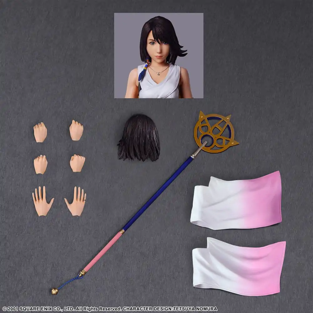 Final Fantasy X Play Arts Kai Yuna akciófigura 25 cm termékfotó