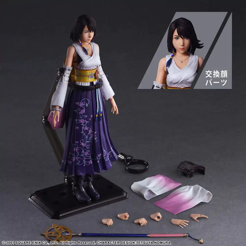 Final Fantasy X Play Arts Kai Yuna akciófigura 25 cm termékfotó