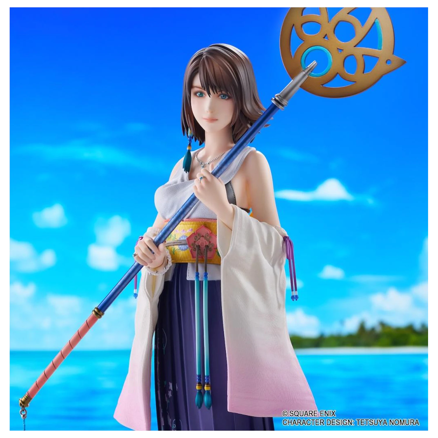 Final Fantasy X Yuna Scale figura 26cm termékfotó