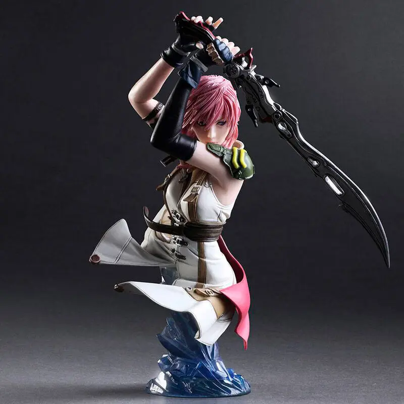 Final Fantasy XIII Static Arts világító mellszobor figura 17cm termékfotó