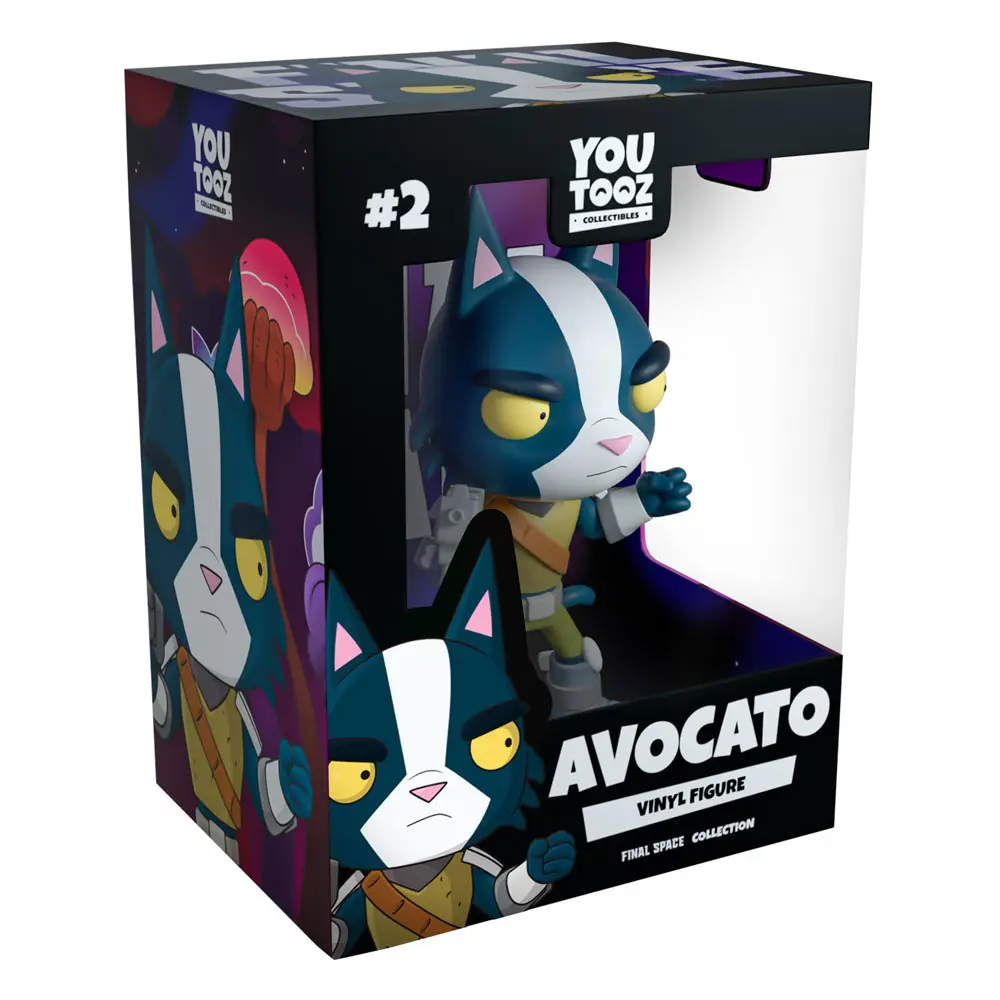 Final Space Vinyl figura Avocato 11 cm termékfotó