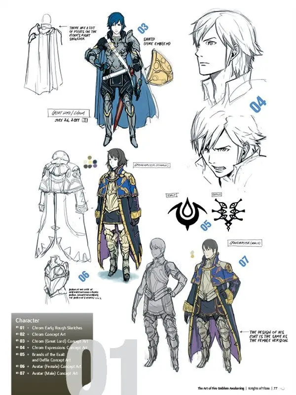 Fire Emblem Art Book The Art of Fire Emblem Angol nyelvű termékfotó