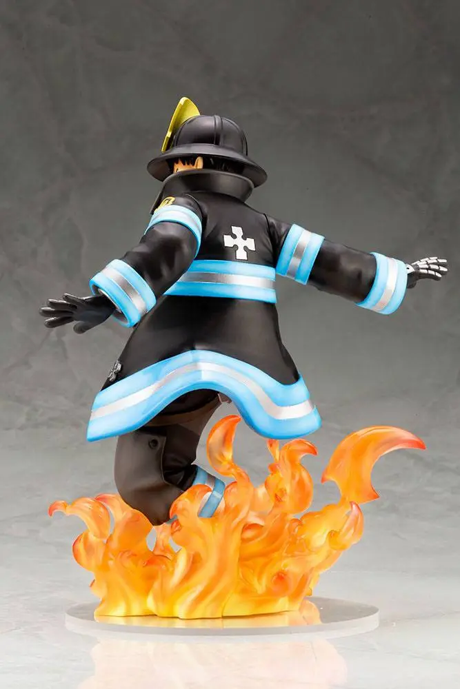 Fire Force ARTFXJ 1/8 Shinra Kusakabe Bonus Edition Sötétben világító szobor figura 21 cm termékfotó