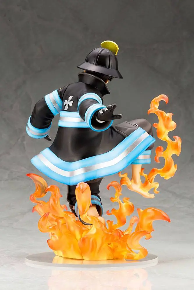 Fire Force ARTFXJ 1/8 Shinra Kusakabe Bonus Edition Sötétben világító szobor figura 21 cm termékfotó