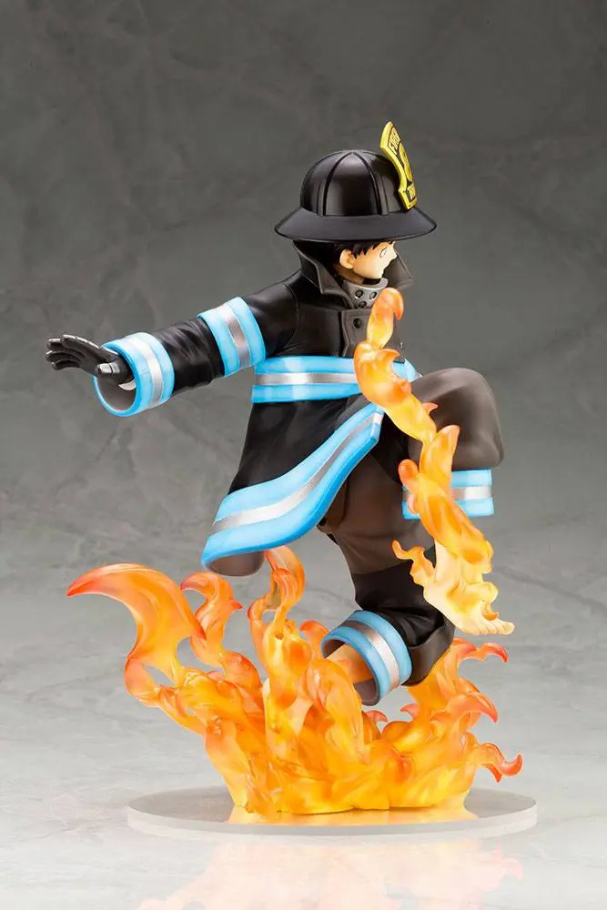 Fire Force ARTFXJ 1/8 Shinra Kusakabe Bonus Edition Sötétben világító szobor figura 21 cm termékfotó