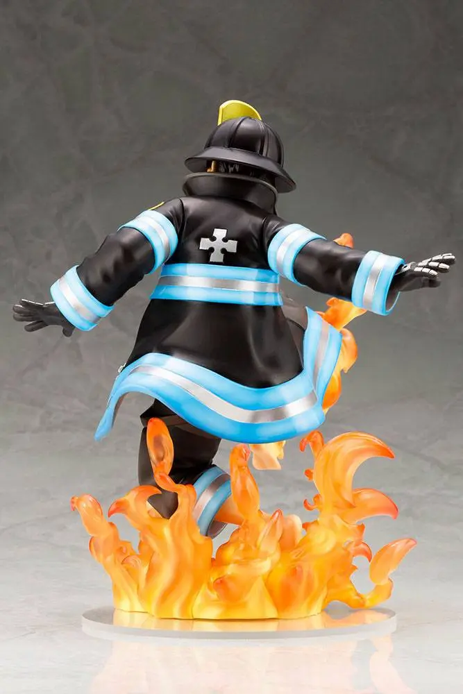 Fire Force ARTFXJ 1/8 Shinra Kusakabe Bonus Edition Sötétben világító szobor figura 21 cm termékfotó