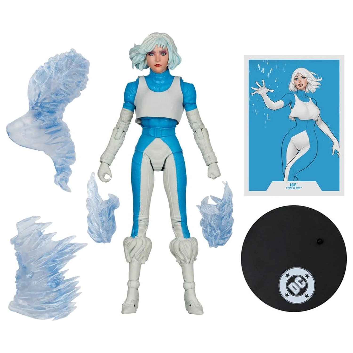 Fire & Ice: Welcome to Smallville DC Multiverse akciófigura Ice 17 cm termékfotó