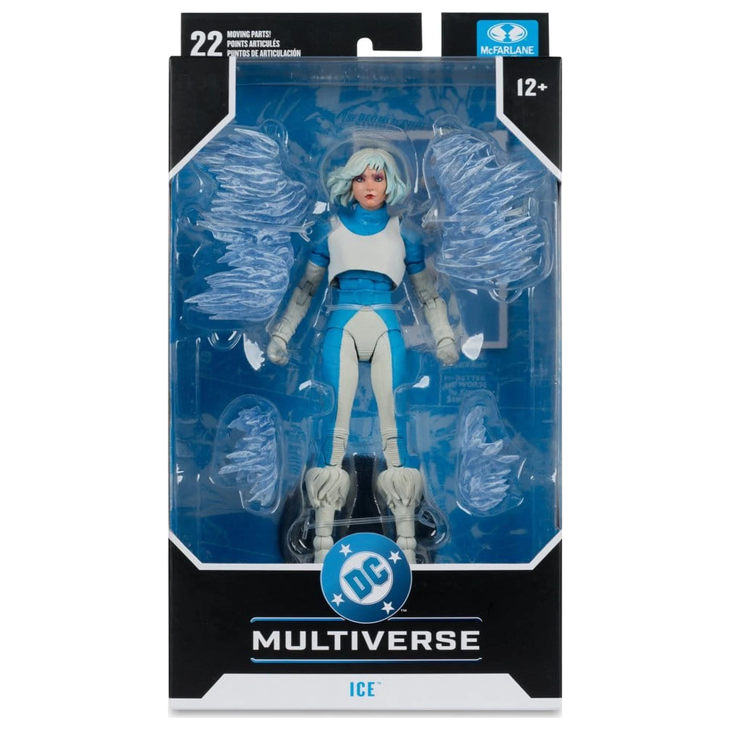Fire & Ice: Welcome to Smallville DC Multiverse akciófigura Ice 17 cm termékfotó