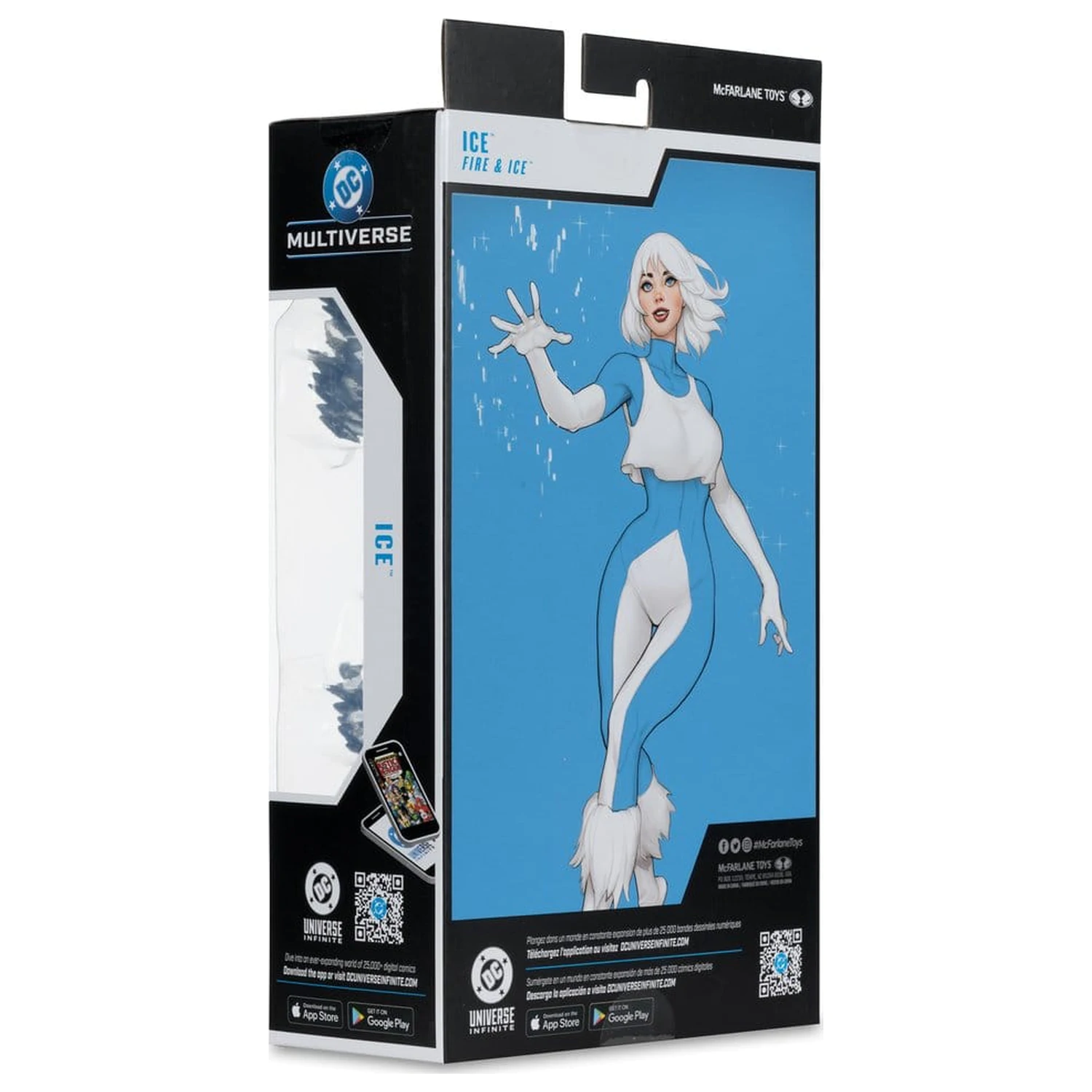 Fire & Ice: Welcome to Smallville DC Multiverse akciófigura Ice 17 cm termékfotó