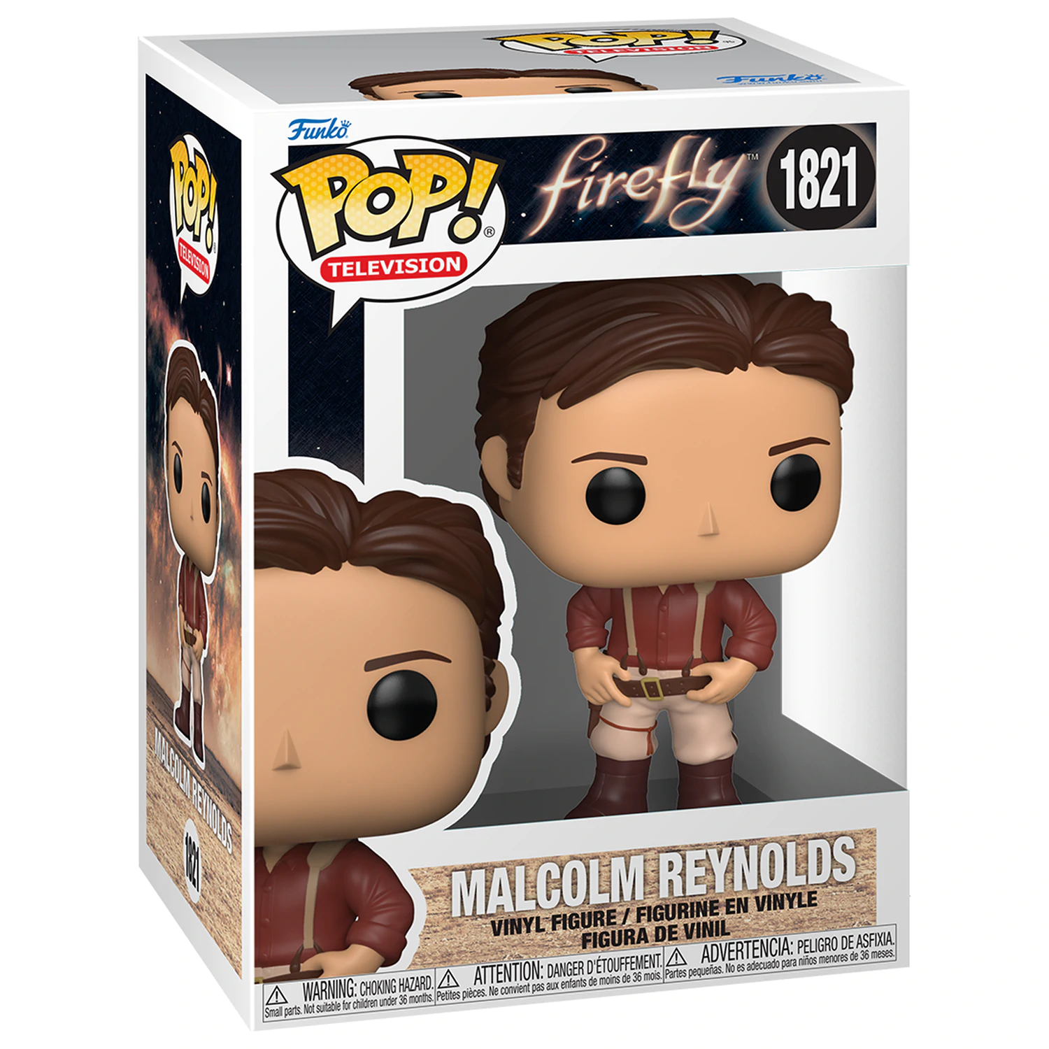Firefly Funko POP! TV Vinyl figura Malcolm Reynolds 9 cm termékfotó